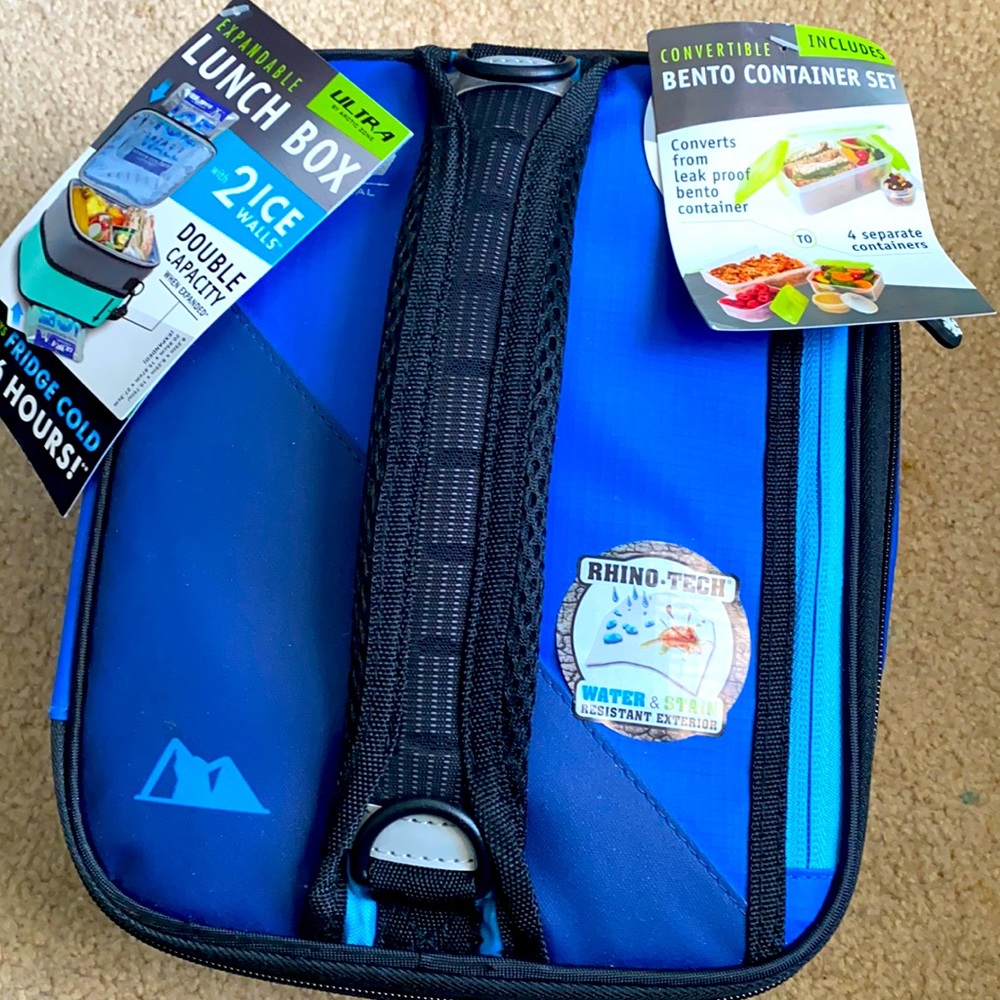 🔸Arctic Zone original Ultra Rhino-Tech expandable lunch box NWT